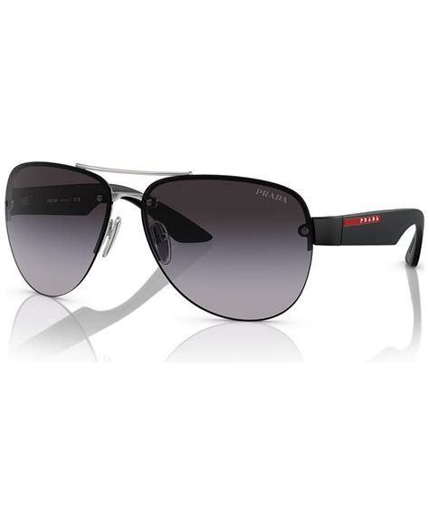 PRADA LINEA ROSSA Men's Sunglasses, PS 55YS.